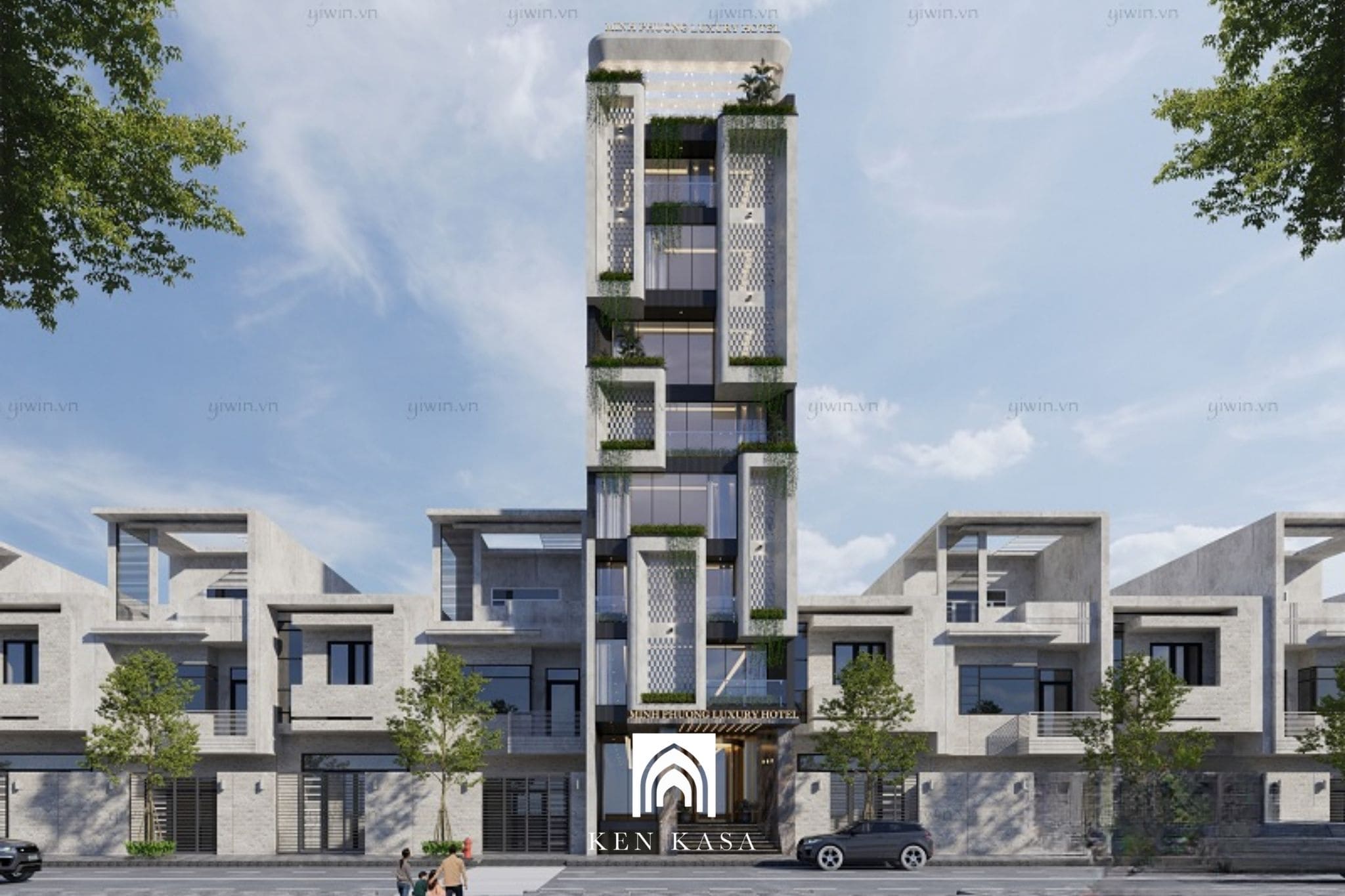 68+ mẫu thiết kế khách sạn hiện đại độc đáo và được ưa chuộng nhất 2026